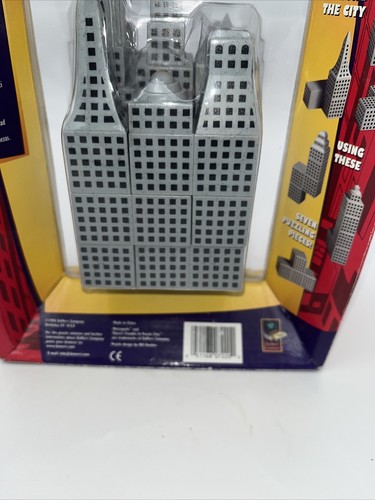 Metropolis Seven Piece Stacking Puzzle Game - 1998 DaMert - NIB - Box Damage - Picture 7 of 7