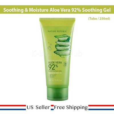 nature republic aloe vera gel tube