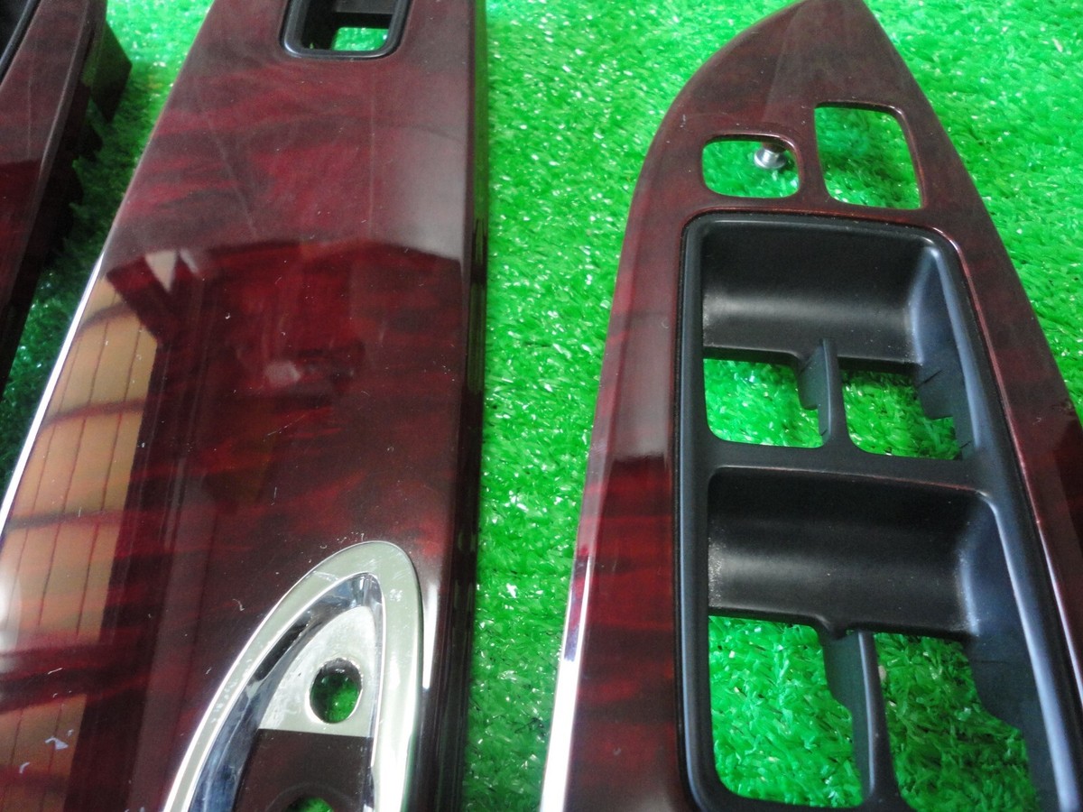 TOYOTA MARK X GRX121 Genuine Armrest Base Panel Woodgrain Panel