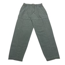 VTG Bugle Boy Company Mountain Patrol Green Cargo Pants Men's Size 31x31