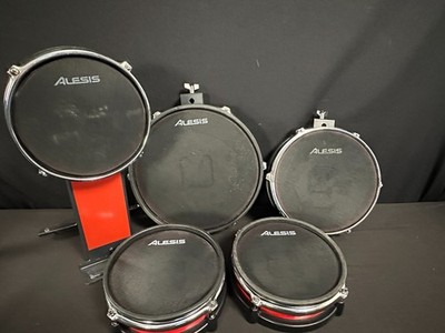 Alesis 10 Piece Mesh Electric Drum Set-Red