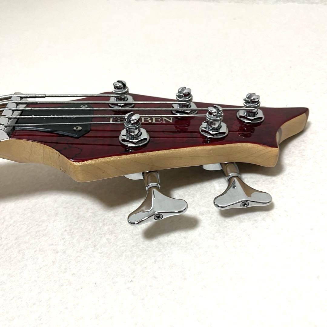 Traben Array Limited 5 Spalted Red String Bass with Soft