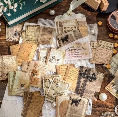 Victorian Trading 30 Lacy Objects Planner Journal Stickers B13