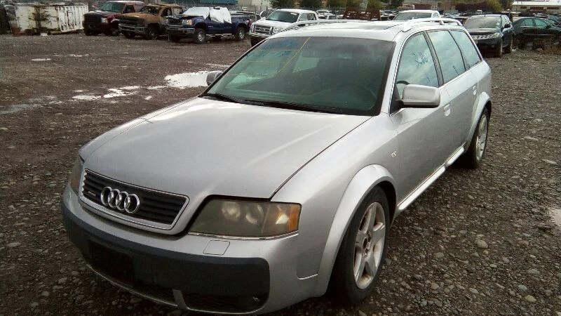 Silver Driver Side View Mirror Power With Folding From 2005 AUDI ALLROAD (488884 - Image 3 of 4