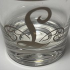 8 - Vintage Queens Lusterware Ltd. Drinking Glasses “L” Short Rocks Original Box — photo 6