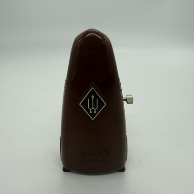 Vintage Taktell Piccolo Metronome Burgundy 6  Small Mechanical Music Timer