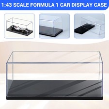 16.5 7.4 6.0cm Acrylic Display Case Storage Box For 1:43 Scale Diecast Model Car