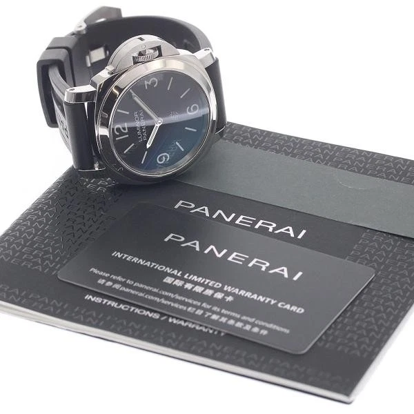 Panerai — Officine Panerai Luminor Base Logo 44mm PAM01086 44mm SS Black Dial Watch #C3247