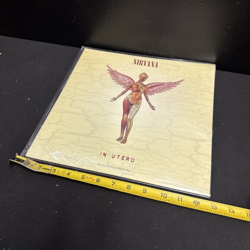Nirvana In Utero 1993 US Original Pressing Clear Vinyl LP LIMITED EDITION EX - Picture 17 of 17