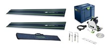 Festool Plunge Saw TS 60 KEBQ 240v - Blue Rail Kit - 578217