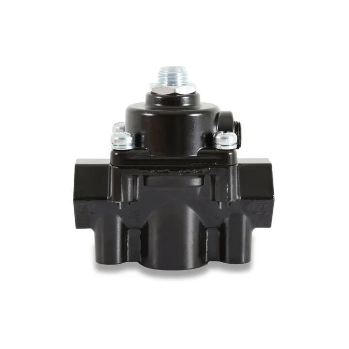 Kit regulador de presión de combustible carburado fundido a presión Holley 12-887KIT - negro Foto 4 de 4