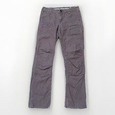 Dovetail Workwear Womens Pants 6 30 Gray Cargo Britt Utility Carpenter Canvas