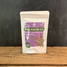 iMATCHME Organic Milk Thistle Tea Bags Liver Support 30 Tea Bags/90g Herbal Tea