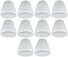 10 JBL Control 64P/T 4" 30w Commercial 70v Hanging Pendant Speakers C64P/T-WH