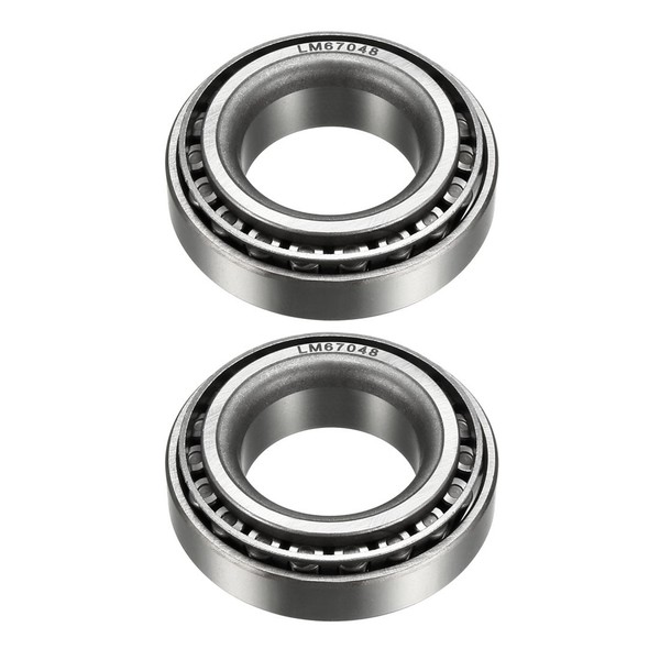 "2Xlm67048 / LM67010 Kegelrollenlagerkonus + Lagerschalen 1,25\" Bohrung 2,33\" Ad."-image