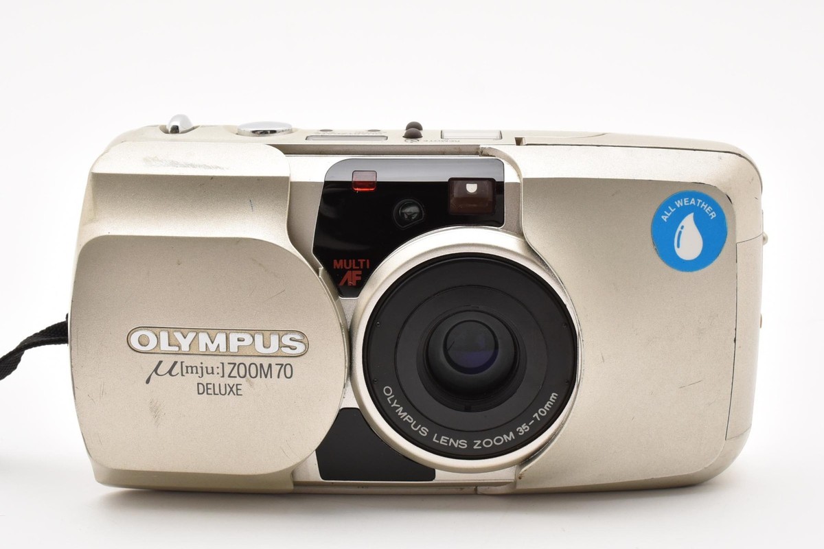【完動品】OLYMPUS μ[mju:] ZOOM 70 DELUXE Olympus MJU Zoom 70 Deluxe | 35mm Film Camera | The 35mm Club