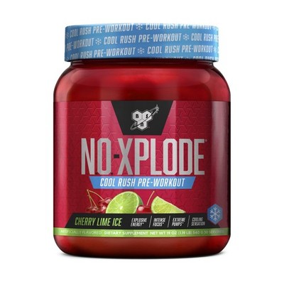 Pre Workout Powder Cool Rush Cherry Lime Ice 30 Servings 1.2lb BSN N.O.-XPLODE