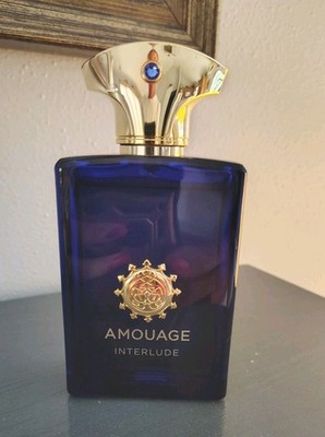 Amouage Interlude Man Eau de Parfum 3.4fl oz Magnetic Top With Gemstone NWOB