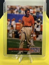 1992 Pro Set - #144 Bill Belichick Cleveland Browns