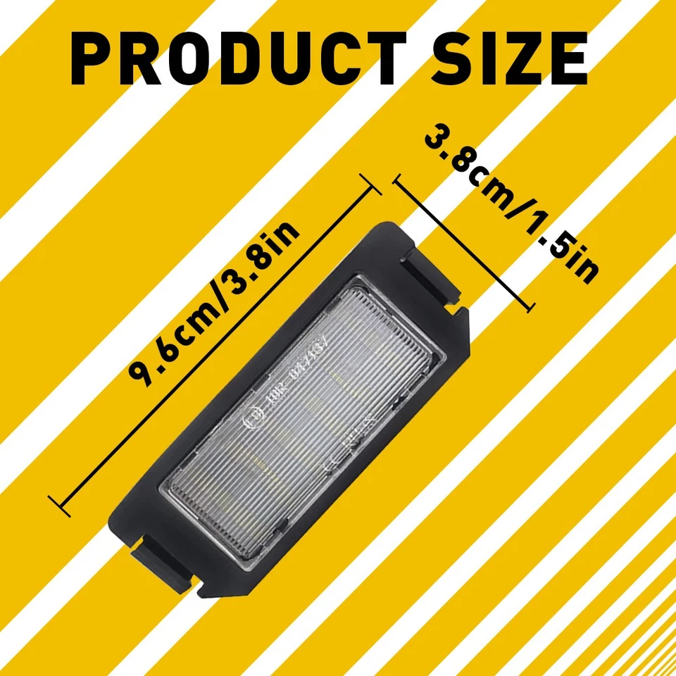 Luces LED blancas 6000 k para Kia Soul 2010-2019 Kia EV Soul 2015-19 Foto 4 de 4