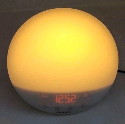 Philips SmartSleep Wake-up Light Alarm FM Radio Sunrise Sunset