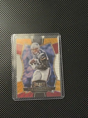2016 Panini Select - Premier Level Rob Gronkowski #108 Tri-Color Prizm