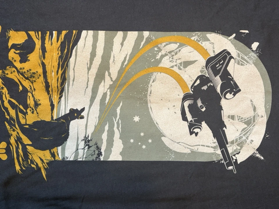 Camiseta negra mediana Guardians for Australia Foto 4 de 4