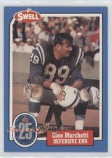 1988 Swell Football Greats Hall of Fame Gino Marchetti #75 HOF 0ps8