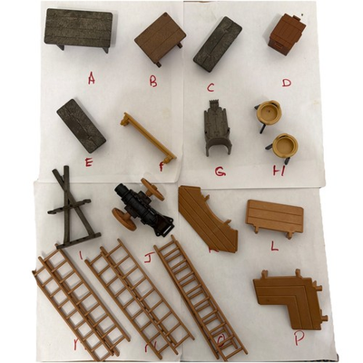 #ad Playmobil 3666 3667 Kings Medieval Castle Knights SPARE PARTS $2.88