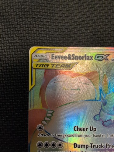 Eevee & Snorlax GX (Secret) 191/181 Sm-Team Up Holo - Picture 2 of 10
