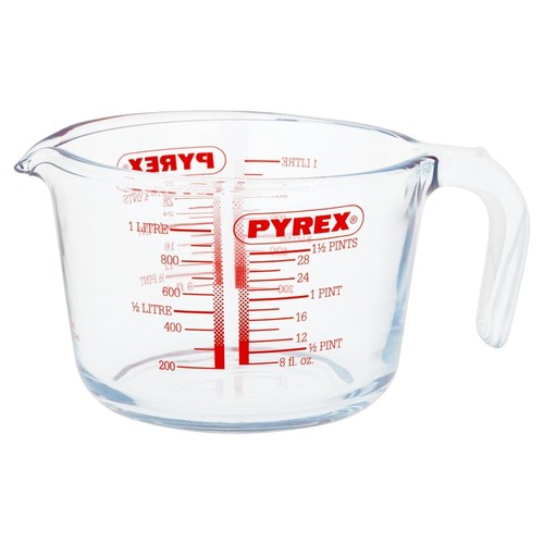 Pyrex Glas Messkanne, 1 l, transparent - Bild 1 von 5