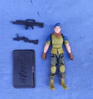 GI Joe 3.75” 30th Anniversary Slaughter's Marauders Falcon  No File Card BBTS