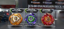 TAKARATOMY MALL EVANGELION STORE Exclusive BEYBLADE X CX-00 Evangelion Deck Set