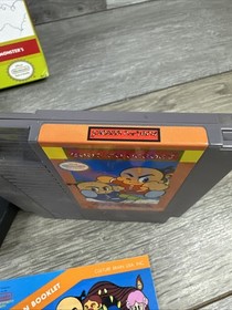 Nintendo NES Kung Fu Heroes CIB Complete registration card box protector