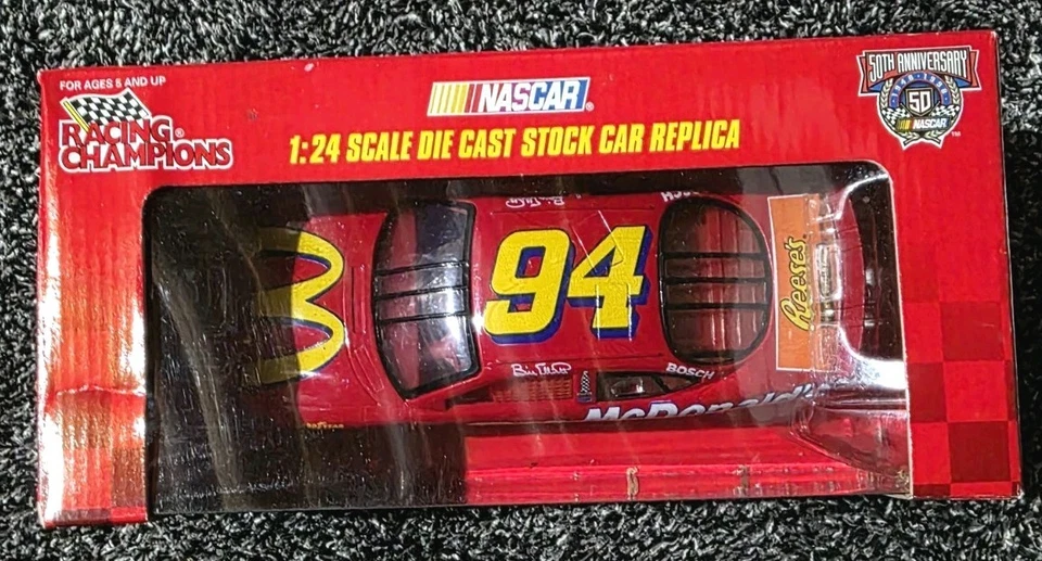 Racing Champions Nascar 50 aniversario Bill Elliott #94 McDonald's escala 1:24  Foto 2 de 3