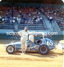 VINTAGE ORIGINAL RACING PHOTO; 1975 RALPH BLACKETT;  FLORIDA STATE FAIRGOUNDS