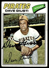 1977 Topps #154 Dave Giusti IP AUTO