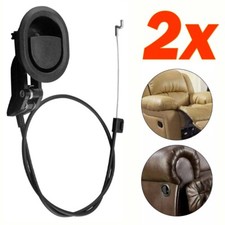 2set Sofa Recliner Release Pull Handle Replacement Sofa Couch Cable Lever Switch