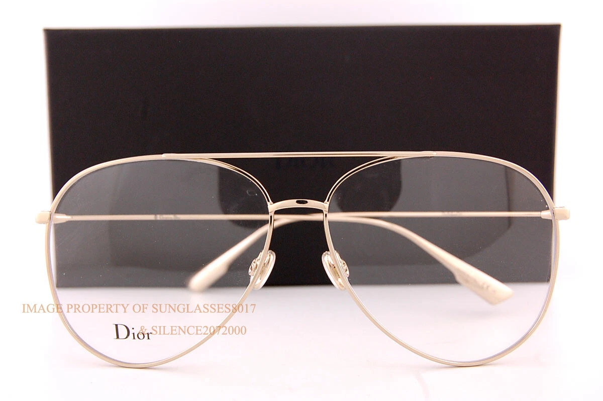 Brand New Christian Dior Eyeglass Frames Dior Stellaire/O/17 J5G Gold For Women