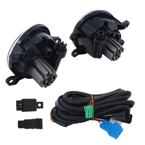 Fit For 2021-2023 Sienna Fog Lights New Wire Harness Switch Kit Pair LED Lamp - Picture 8 of 9