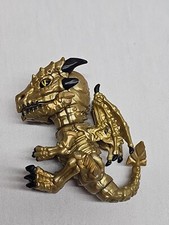 WowWee Fingerlings Untamed Goldrush Golden Dragon Lights Sounds Toy TESTED WORKS