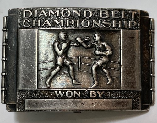 STERLING SILVER BELT BUCKLE AWAR 
