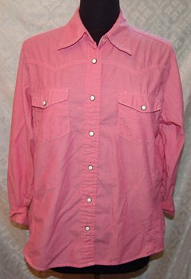 Chemise Femme Schmidt Workwear - Taille L, Rose, Manches Longues - Occasion Très Bon État