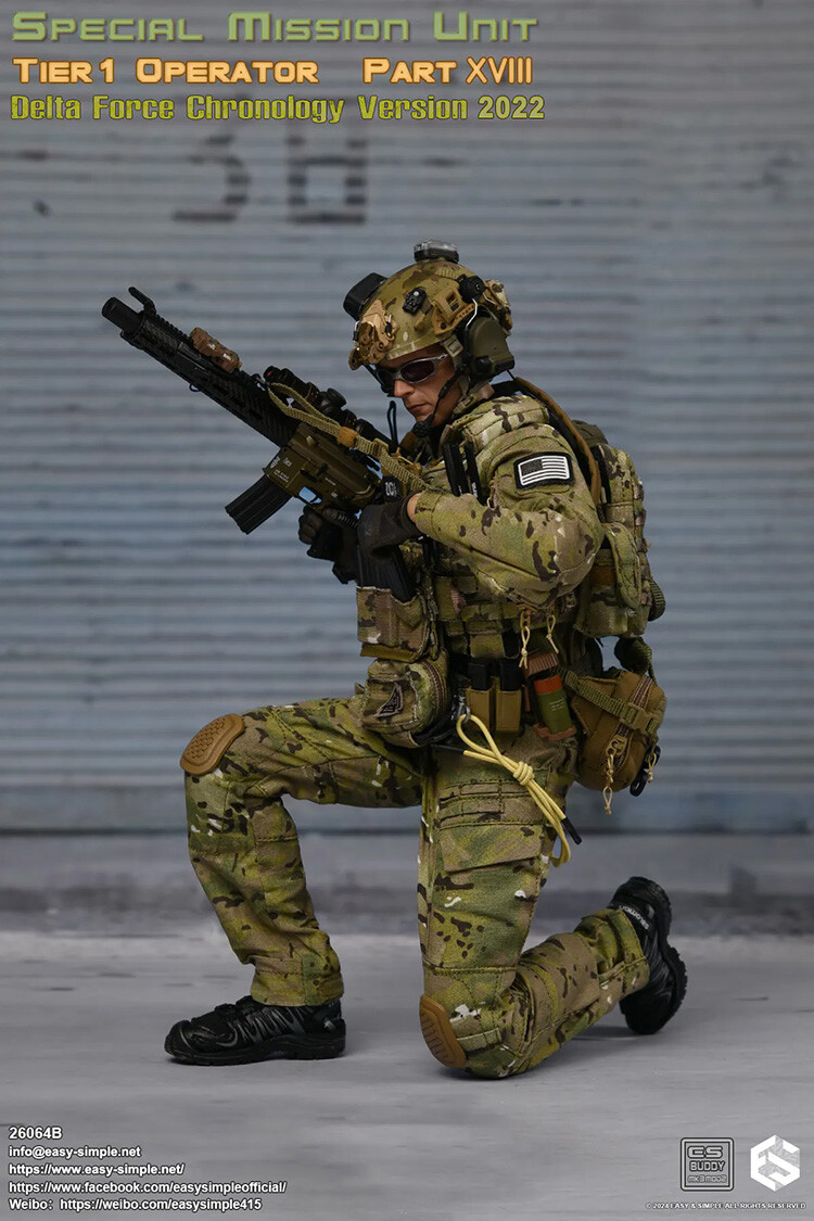 ミリタリー EASY&SIMPLE 1/6 Special Forces 1/6 Easy&Simple ES 26064A US. Soldier Army Operation Unit