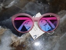 Janie And Jack Ombre Cat-Eye Petal Pink Tinted Sunglasses 0-2 Years Girl's NEW