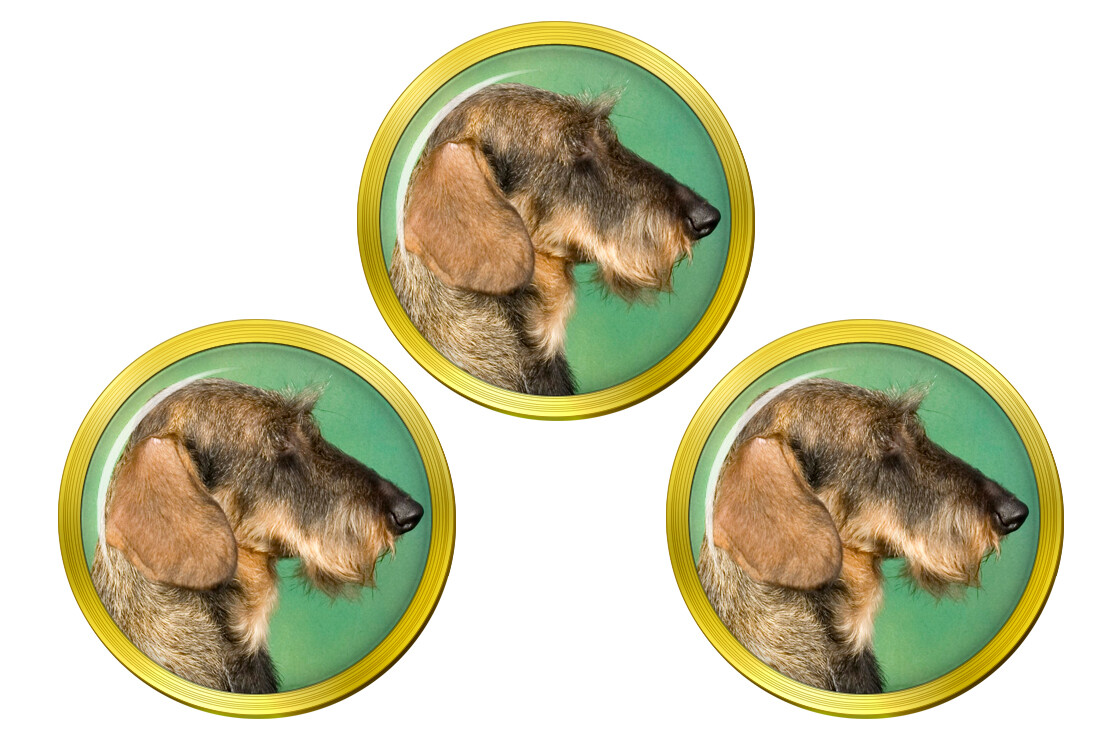 Standard Dachshund Golf Ball Markers