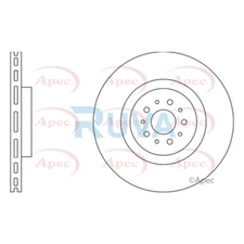 Fits Alfa Romeo GT 147 156 GTV Spider 3.2 Ruva Front Brake Disc 51768587