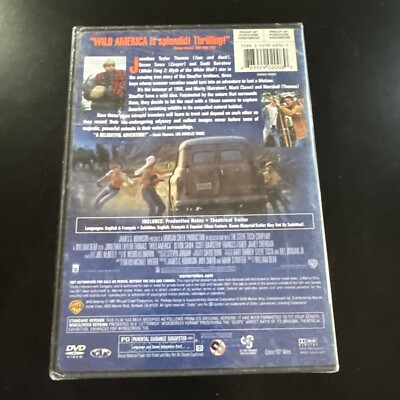 Wild America DVD Widescreen Fullscreen Jonathan Taylor Thomas New