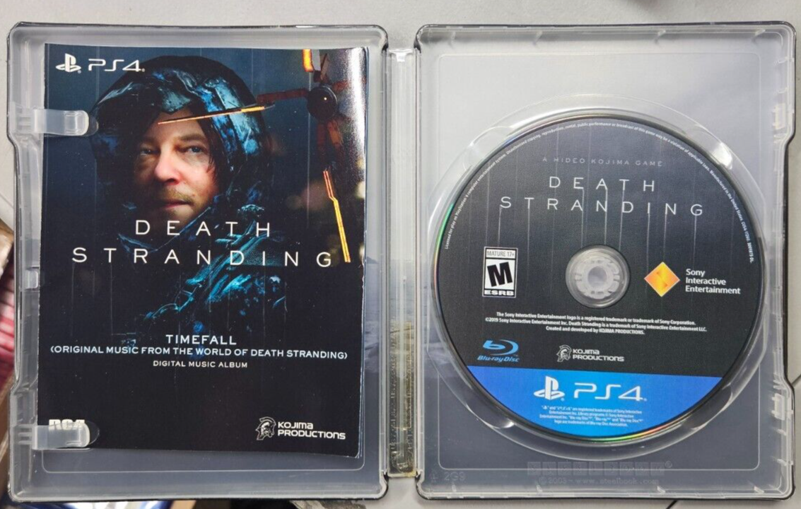 Death Stranding Steelbook Special Edition PS4 Complet PAL Sony