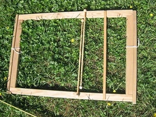  Old  Wooden Sweden tapestry  Weaving Loom 28"